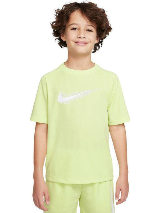 Nike Kids' T-shirt Dri-Fit Light Lemon Twist