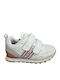 Casual Παιδικά Sneakers με Σκρατς Λευκά