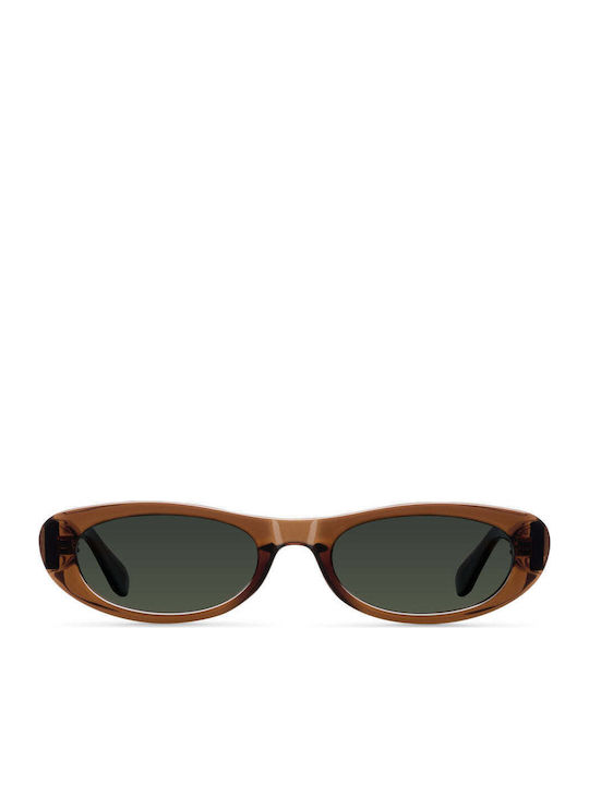 Meller Malaika Unisex Sunglasses with Brown Pla...