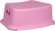 Kids' Step Stool Pastel Pink Plastic Dimensions 36x24x12.5cm Maximum Weight 50kg