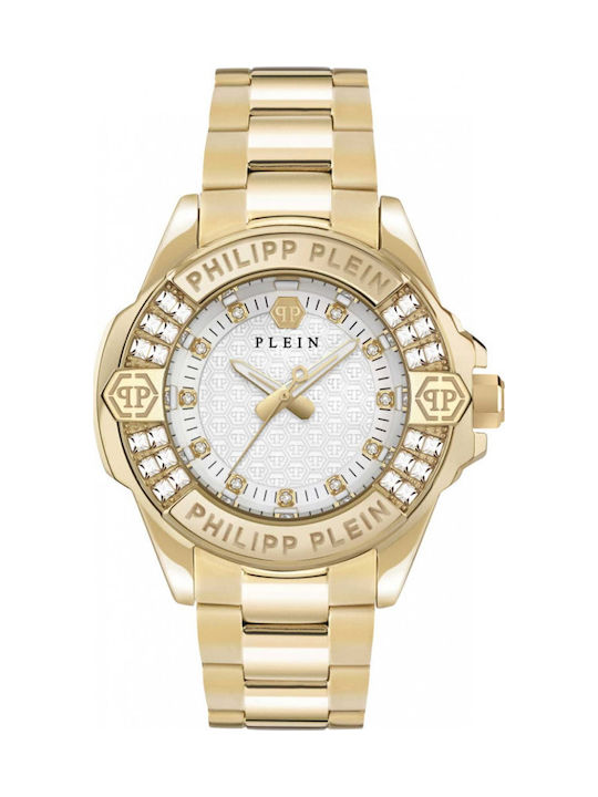 Philipp Plein Majesty Γυναικείο Ρολόι 38mm Μπατ...