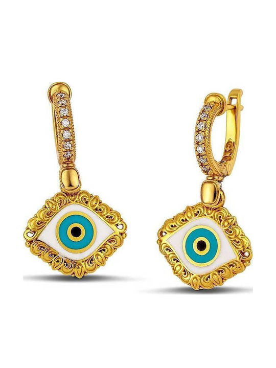 Dimitrios Exclusive Earrings Hoops made of Silver