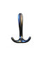Import Hellas Wandhalterung 4254 Metall 2 Haken Graue