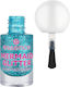 Essence Glitter Βερνίκι Νυχιών Τιρκουάζ 5ml
