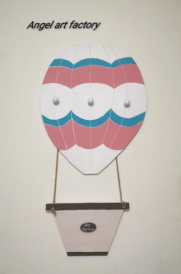 Hänger „Rosa Heißluftballon“ Beleuchtung