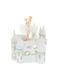 Iliadis Christmas Illuminated Decorative White with Music and Movement 30x26x20cm.