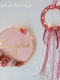 Set of Kids Wall Lights Flower Coral-Pink