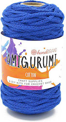 Amigurumi Cotton Yarn 100g Dark Royal Blue