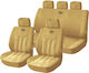 Takeposition Car Cover Set Polyester Beige