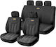 Takeposition Set Autositzbezüge Polyester Schwarz