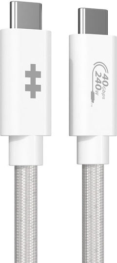 Targus USB 4 Video Kabel USB-C männlich - USB-C 240W PD Weiß 1,2 m
