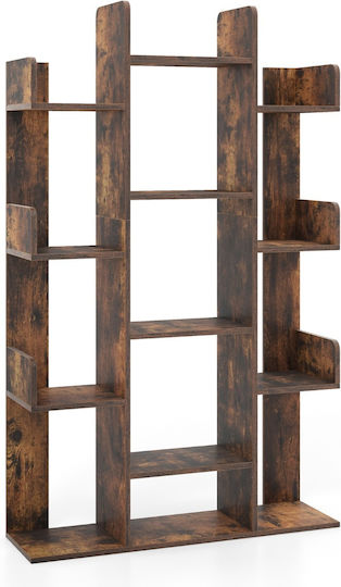 Βιβλιοθήκη Καφέ 86x24.5x141εκ.