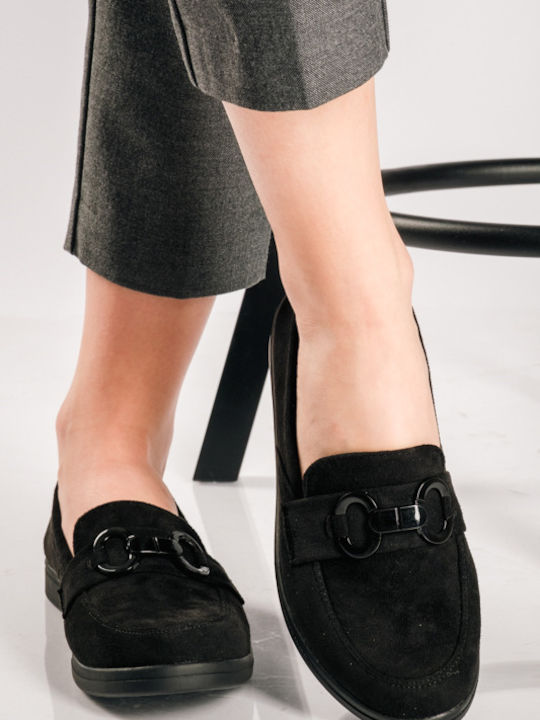 Γυναικεία Loafers σε Μαύρο Χρώμα