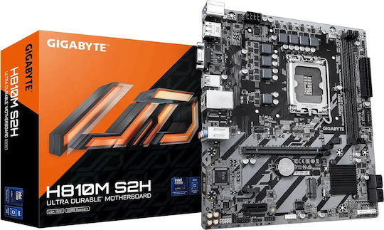 Gigabyte H810M S2H Motherboard Micro ATX with Intel 1851 Socket