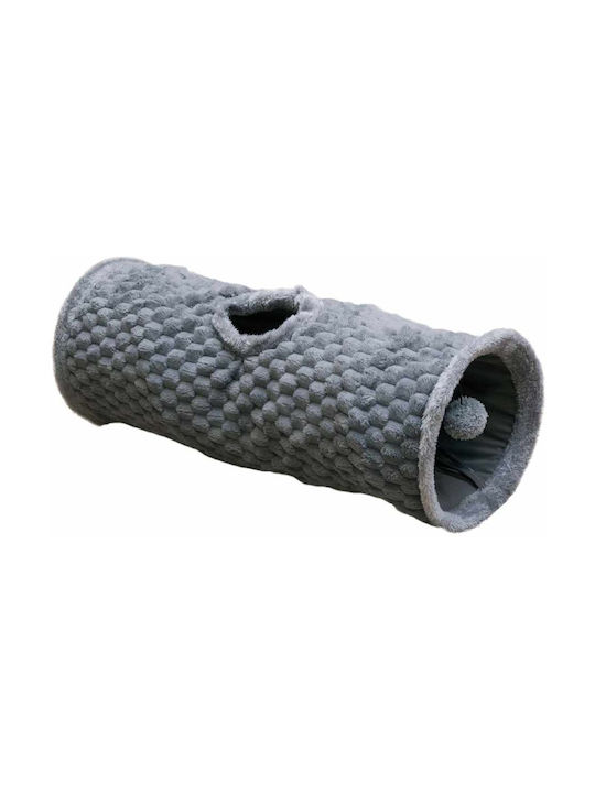 Nobby Plüsch Tunnel Diamant Grau 27x90cm Spielzeug