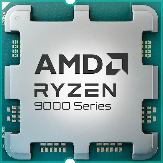 AMD Ryzen 5 9600 3.8GHz Επεξεργαστής 6 Πυρήνων για Socket AM5 Tray