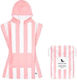 Poncho pentru copii Dock & Bay Quickdry Malibu ...