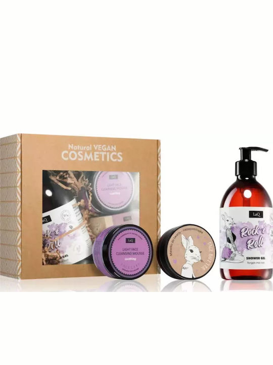 LaQ Bunny Forget-Me-Not Set Îngrijire pentru Hidratare, Curățare facială & Curățare corp LaQ Bunny Forget-Me-Not Set Îngrijire pentru Hidratare, Curățare facială & Curățare corp