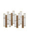 Wall Decor 96 X 1.5 X 74.5 Cm Marble & Wood Effect 205701 Atmosphera