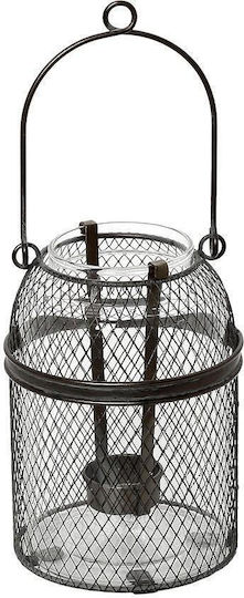 Espiel Laterne Metallisch Gray 1Stück