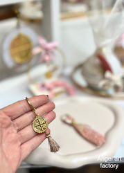Christening Charm Keychain 50 Pieces