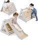 Costway Triangular 62.5x64x57.5cm. Gray