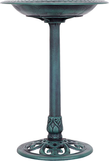 Costway Vogelfütterung & -tränke Wasserzufuhr in Bronze