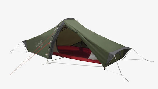 Robens Starlight 1 Exp Camping Tent Mountaineering Khaki With Double Cloth 3 Seasons For 1 Person Waterproof 5000mm 230x140x100cm
