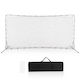 Costway Soccer Rebound Net for Kids Metal Frame & Durable PE Net 372.5 X 182.5 cm Sp38098wh