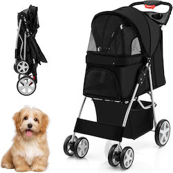 Costway Hundetragetaschen Bis 15kg Schwarz