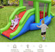 Costway Φουσκωτό Fun Castle με Τραμπολίνο & Τσουλήθρα για 3-10 Ετών