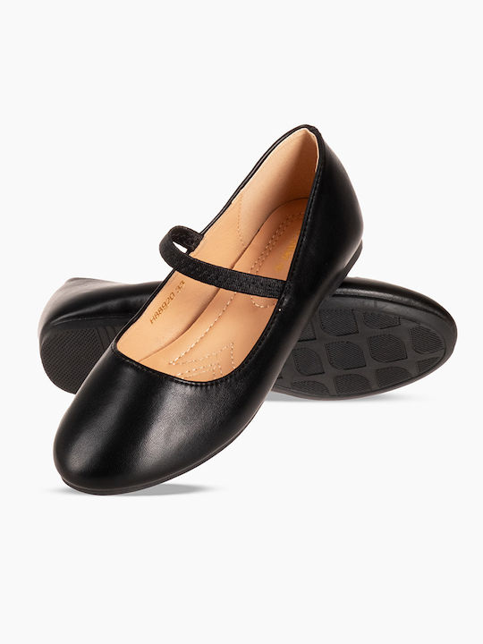 The Shoemart Kids Ballerinas Black