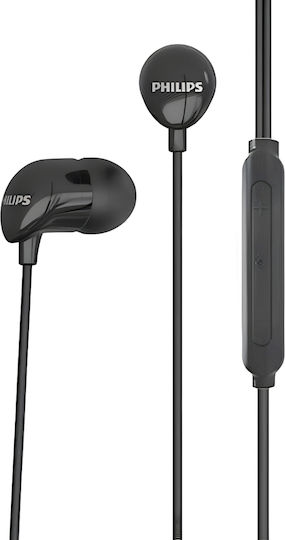Philips PH154926 In-ear Handsfree Ακουστικά με Βύσμα 3.5mm Μαύρο