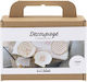 Creative Mini Craft Kit Decoupage Mussel Shells Soft Rose 1 Pack