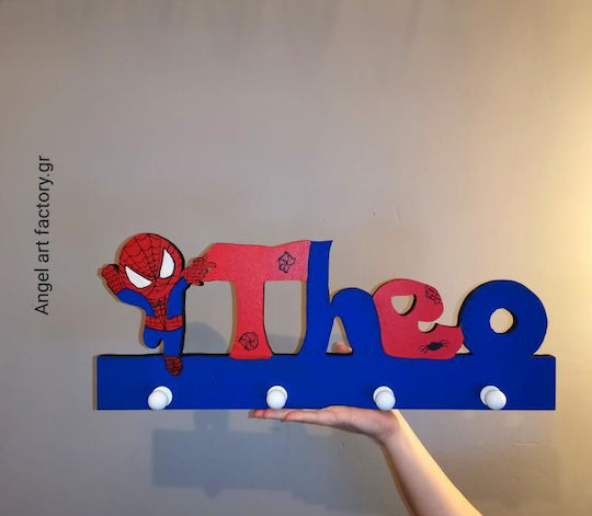 Κρεμάστρα "theo" Spinderman Με Φωτισμό