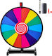 Costway Multicolor Wheel of Fortune Kids' Parties Promotional Activities Tt10016