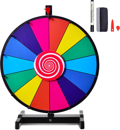 Costway Multicolor Wheel of Fortune Kids' Parties Promotional Activities Tt10016