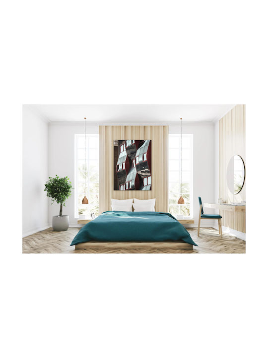 Abstrakte Moderne Architektur Malerei 100x150