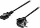 VCOM Schuko - IEC C13 Cablu 1.5m Negru (C13-1.5M)