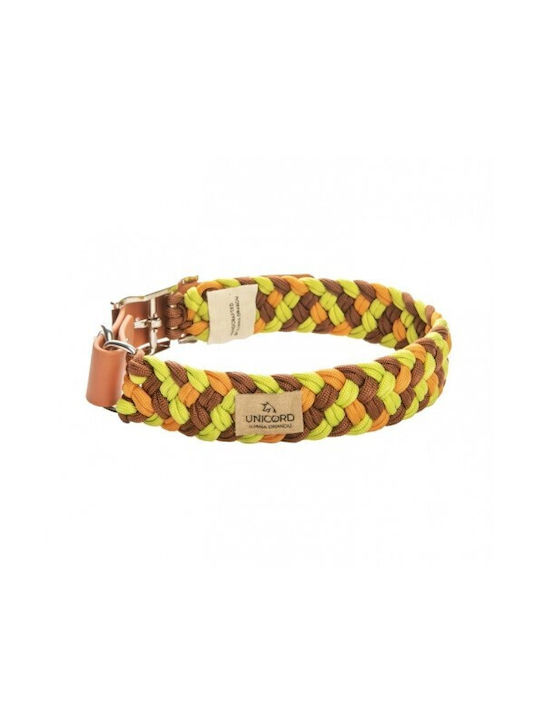 Unicord Handmade Dog Collar Color Party Yellow 37-43cm M