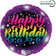 Μπαλόνι Neon Happy Birthday 18''