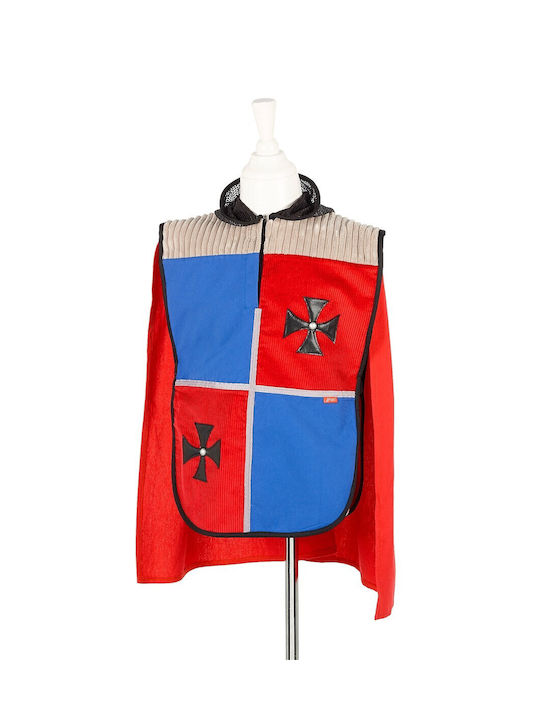Kinder Karnevalskostüm CAPE KNIGHT IVAN ROT GRAU