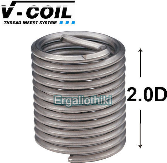 V-coil 07422 Σπείρωμα Επισκευής M12x1.50-2.0d