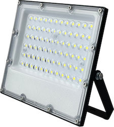 Aca Στεγανός Προβολέας LED 50W Ψυχρό Λευκό 6000...