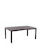Tisch Bar für Außenbereich Stabil Hilton-t Anthracite 97x60cm