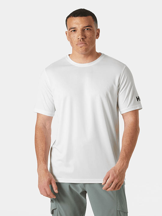 Helly Hansen Tech Αθλητικό T-shirt Λευκό
