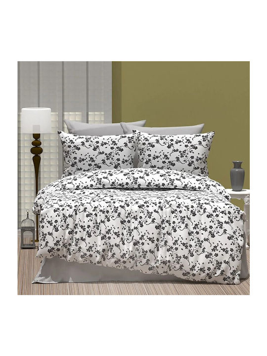 Pucioasa Bettbezug-Set Doppelbett mit 2 Kissenb...