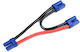 Revtec Power Y-Lead Serial Ec-5 10awg Silicone Wire 12cm 1 Piece RC Vehicles Spare Parts