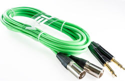 Welx CTM balanced 2 x XLR male - 2 x 6.3mm male 3m