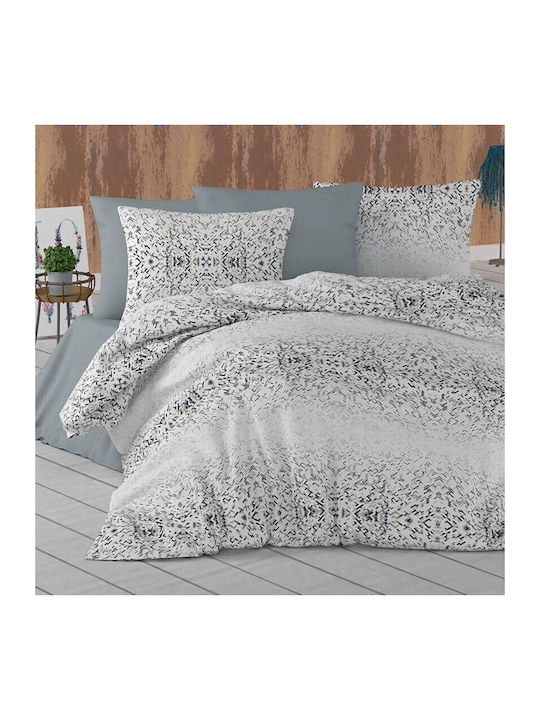 Pucioasa Bettbezug-Set Doppelbett mit 2 Kissenb...